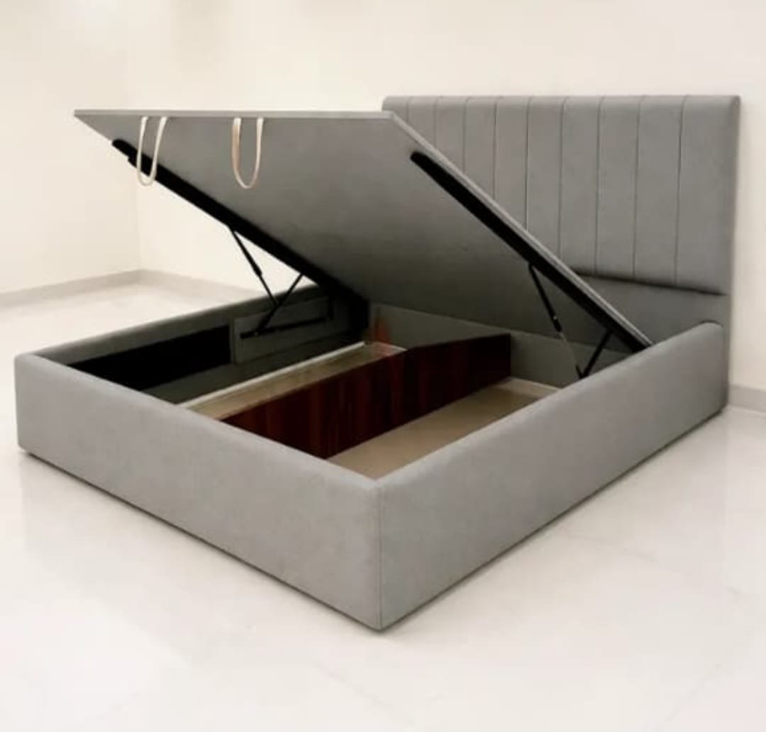 White Classic Bed with Mattress – Brand Furniture Dubai
