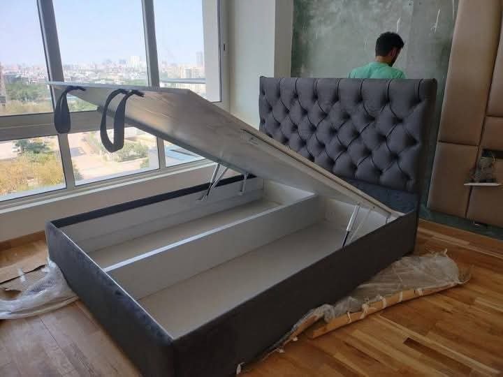 White 4-Door Wardrobe with Drawers – Brand Furniture Selling Dubai